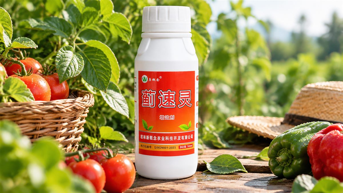 植物源增效剂田间实拍